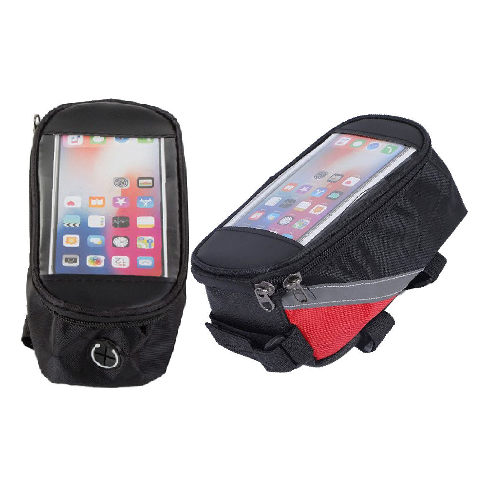 Wasserdichter Fahrradtasche mit Handyhalterung