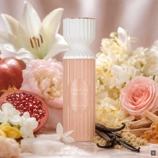 Lattafa Fakhar for Women Perfume Mist 250 ml – blumig-orientalischer Damenspray mit Jasmin, Tuberose und Vanille – Duftnoten