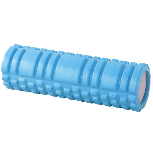 Faszienrolle Massagerolle Foam Roller 30 cm lila – EVA-Schaum Unisex Fitnessrolle für Rücken und Beine – Bild 2