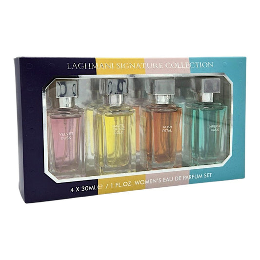 Fine Perfumery London Laghmani Signature Collection Eau de Parfum SET 4x30 ml – blumig-orientalisches Damen-Geschenkset – Bild 2
