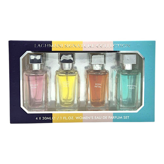 Fine Perfumery London Laghmani Signature Collection Eau de Parfum SET 4x30 ml – blumig-orientalisches Damen-Geschenkset – Bild 3