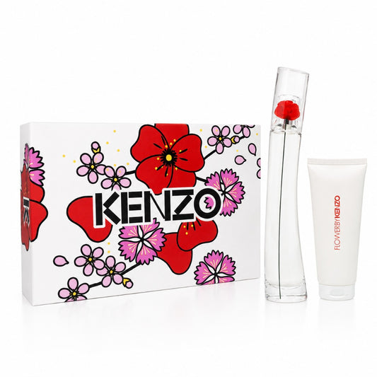 Kenzo Flower Eau de Parfum Set 3-teilig 50 ml – blumig-pudriger Damenduft mit Rose, Johannisbeere und Vanille – Bild 3