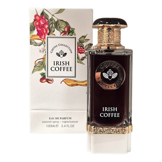 Fragrance World Irish Coffee Eau de Parfum 100 ml – orientalischer Unisex-Duft mit Kaffee, Rum, Karamell und Sandelholz