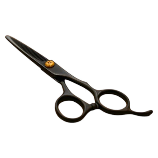 Professionelle Effilierschere aus Edelstahl Texturierende Friseurschere gerade 17 cm