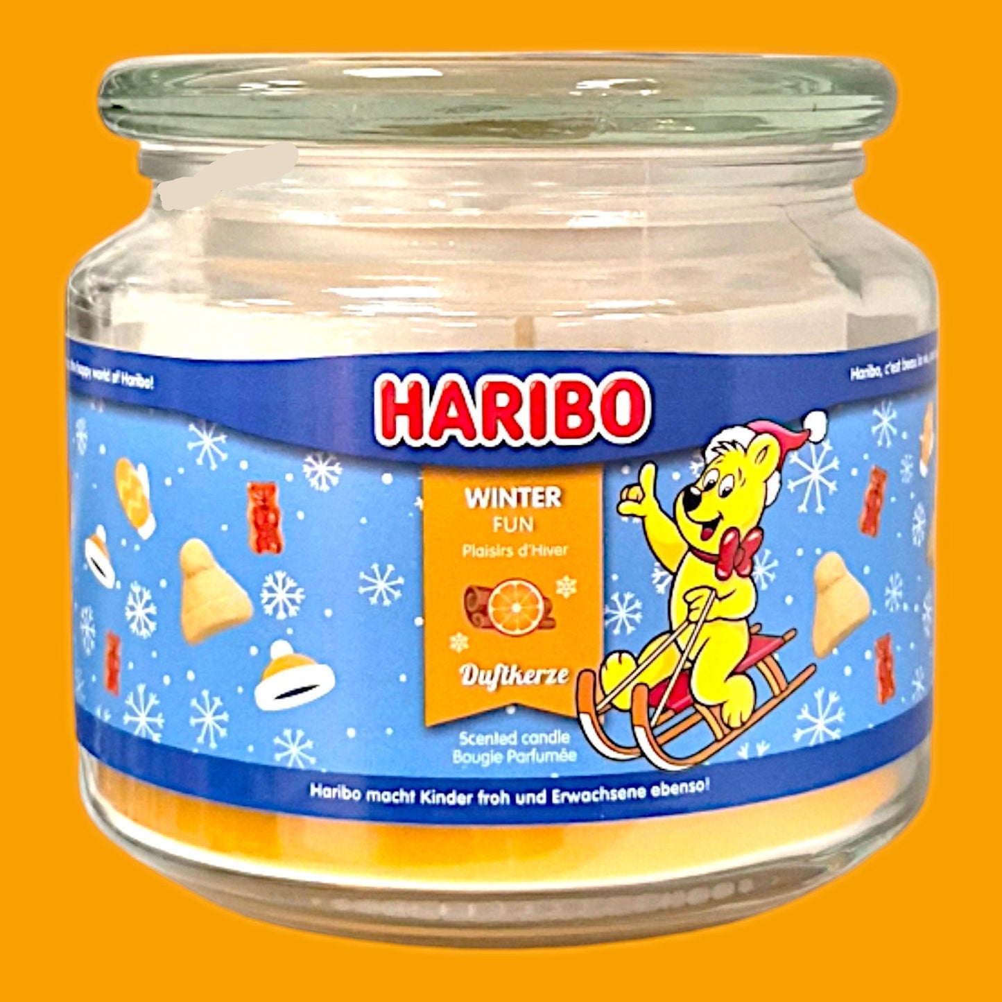 Haribo Duftkerze Winter Fun 300g