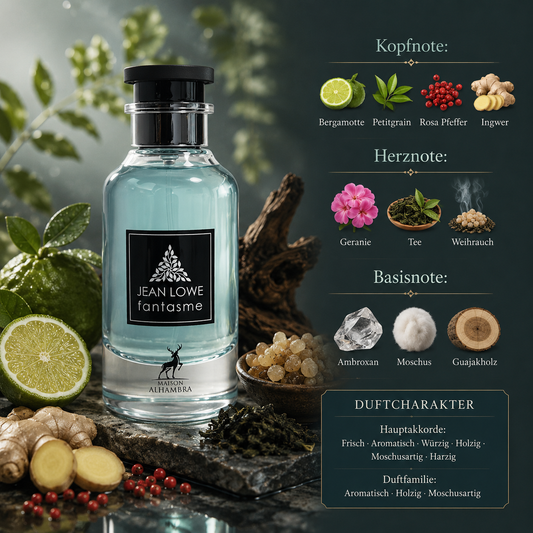 Jean Lowe Fantasme Eau de Parfum 100ml Flakon