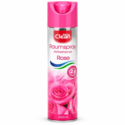 Jean Products Raumspray Rose Airfreshener 3 x 300 ml 900 ml – blumiger Rosenduft Lufterfrischer Unisex – Bild 2