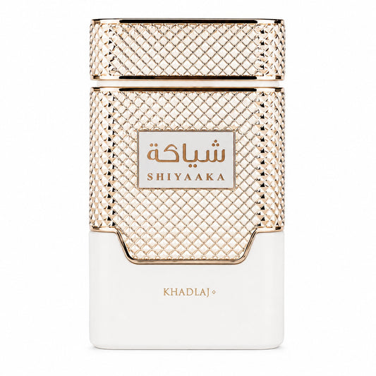 Khadlaj Shiyaaka White Eau de Parfum für Damen mit Plumeria, Maiglöckchen, Amber und Sandelholz