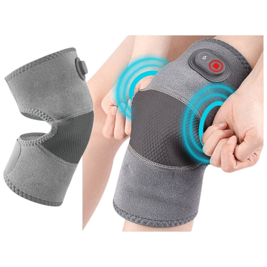 Kniewärmestütze mit Vibrationsmassage und Wärme – Kniebandage 3 Modi USB