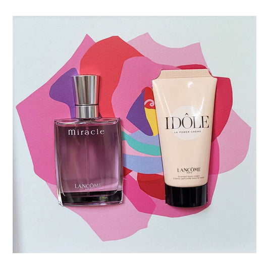 LANCÔME Miracle L'eau de Parfum 30 ml 50 ml Body Lotion SET