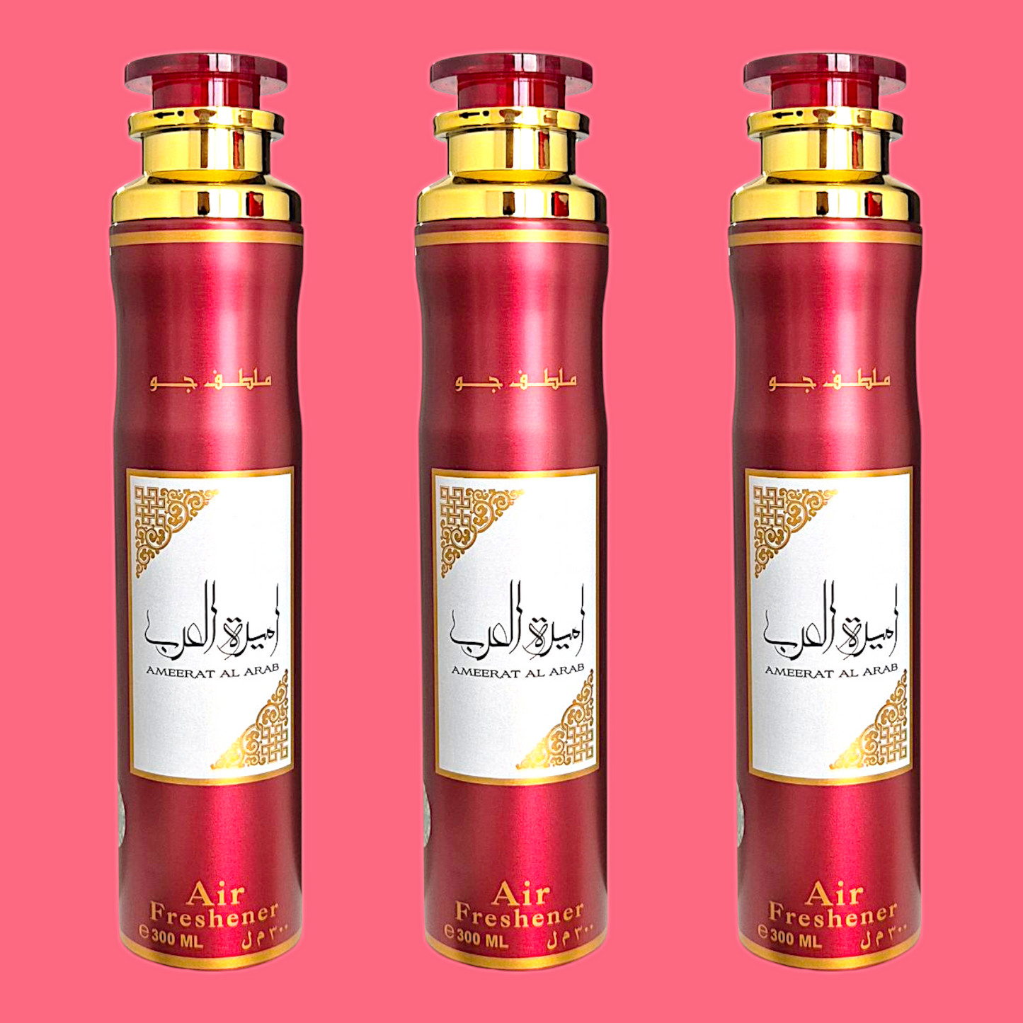 Lattafa Ameerat Al Arab Raumduft Set Luftauffrischer 3x300ml