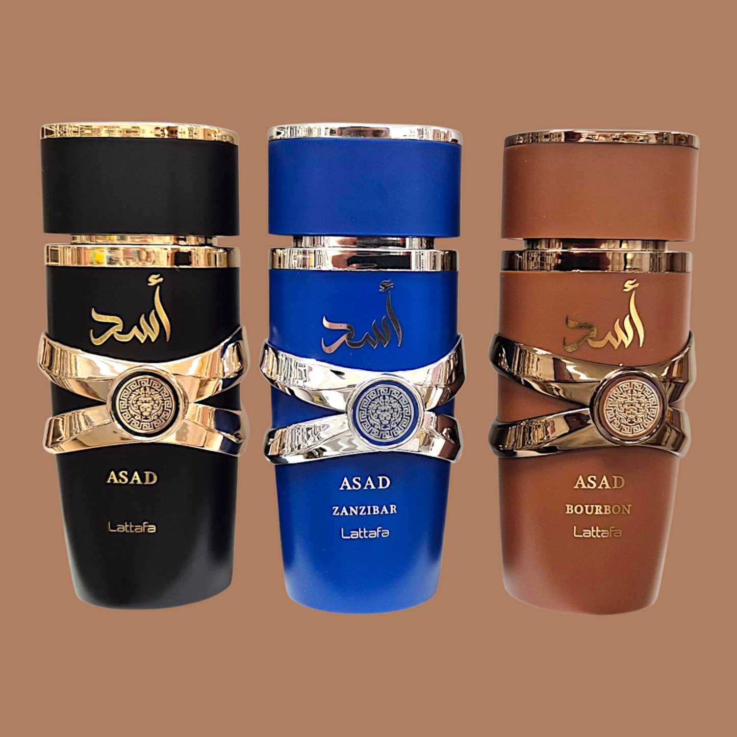 Lattafa Asad, Asad Zanzibar, Bourbon Eau de Parfum 100 mlx