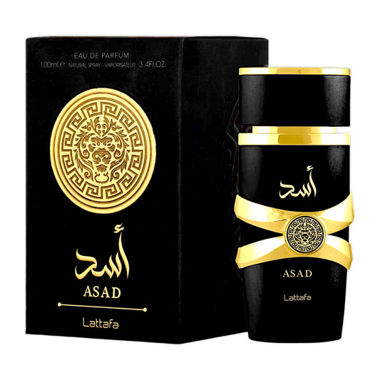 Lattafa Asad, Asad Zanzibar, Bourbon Eau de Parfum 100 mlx