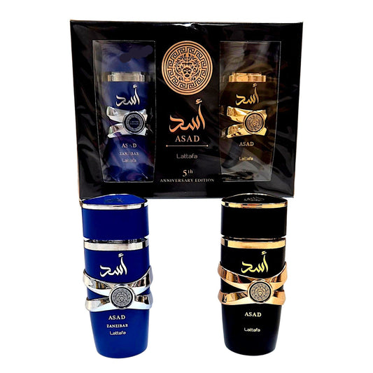 Lattafa Asad und Asad Zanzibar SET 2er und 3er Eau de Parfum