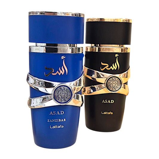 Lattafa Asad und Asad Zanzibar SET 2er und 3er Eau de Parfum