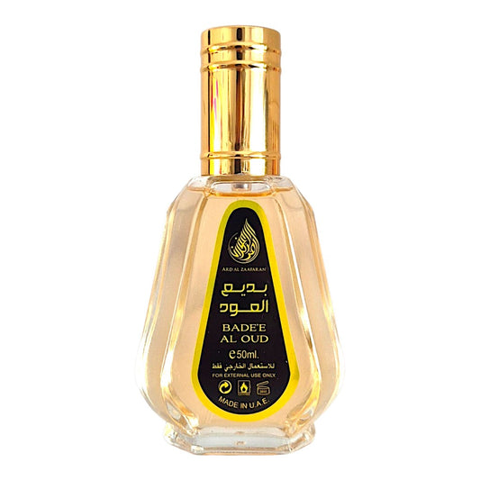 Lattafa Badee Al Oud Oud Flory Eau de Parfum 50 ml – orientalisch-holziger Unisex-Duft mit Safran, Agerholz und Moschus – Bild 2