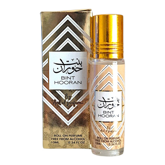 Lattafa Bint Hooran Parfümöl Roll-on 2x10ml orientalisch fruchtiger Damenduft mit Koriander Safran und Sandelholz