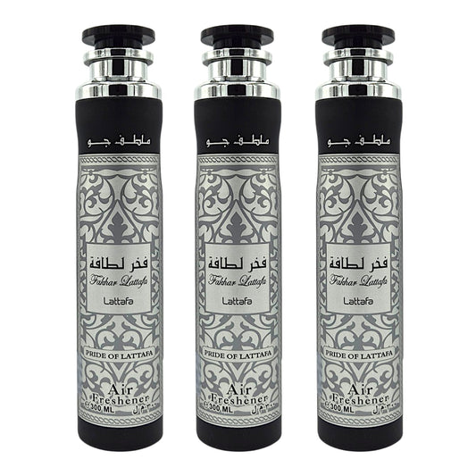 Lattafa Fakhar Homme Raumduft Set 3x300ml Air Freshener - Raumspray