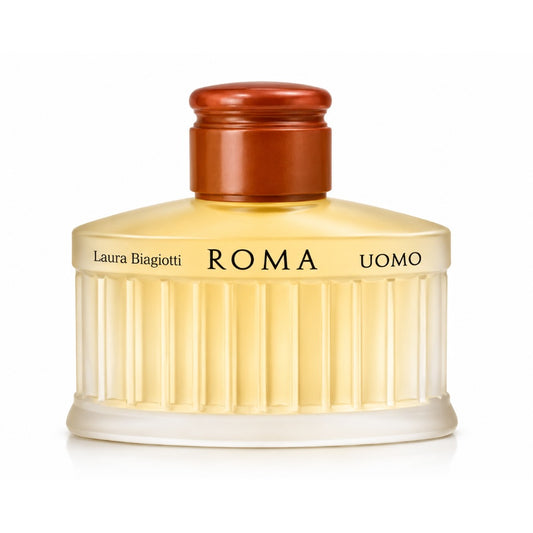Laura Biagiotti Roma Uomo Eau de Toilette 200 ml – klassischer Herrenduft mit Grapefruit, Sandelholz und Patchouli – Bild 2