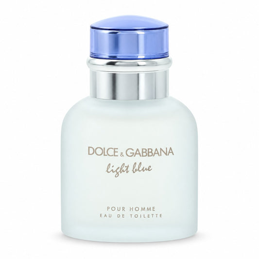 DOLCE & GABBANA Light Blue Pour Homme Eau de Toilette 40 ml – frischer Herrenduft mit Zitrone, Rosmarin und Patchouli