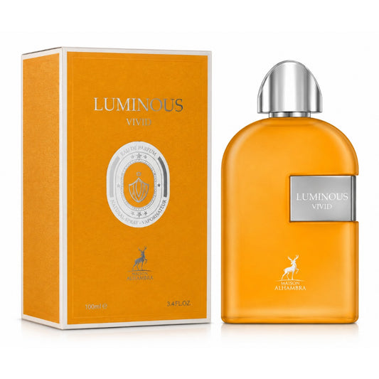 Maison Alhambra Luminous Vivid Eau de Parfum 100 ml – Unisex-Duft Zitrus Blumig Orientalisch