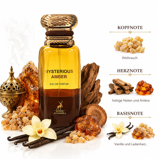 Maison Alhambra Mysterious Amber Eau de Parfum 80ml
