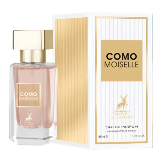 Maison Alhambra Como Moiselle Eau de Parfum 30 ml – orientalisch-floraler Damenduft mit Rose, Jasmin und Vanille