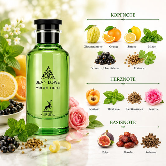Maison Alhambra Jean Lowe Verde Aura Eau de Parfum 100ml