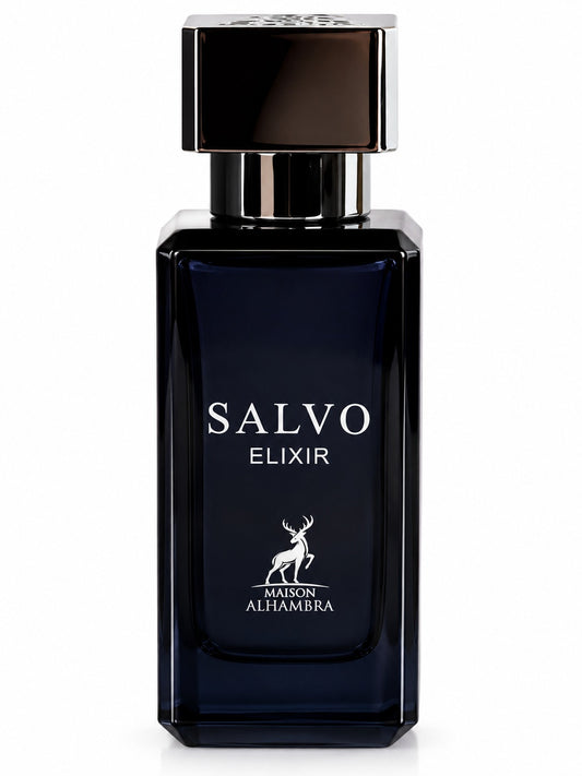 Maison Alhambra Salvo Elixir Eau de Parfum 30ml – Würziger Unisexduft mit Grapefruit, Zimt, Vanille und Amber