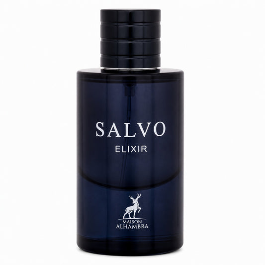 Maison Alhambra Salvo Elixir Eau de Parfum 60ml – Dunkler Unisexduft mit Vanille, Amber, Vetiver und Patchouli