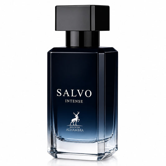 Maison Alhambra Salvo Intense Eau de Parfum 30ml – Würziger Unisexduft mit Bergamotte, Pfeffer, Lavendel und Ambroxan