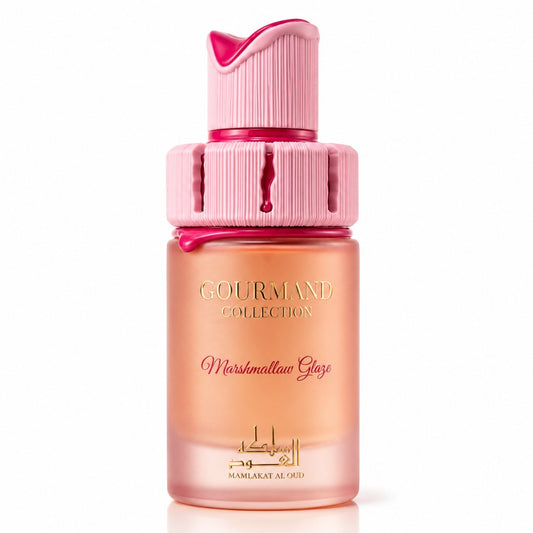 Mamlakat al Oud Marshmallow Glaze Eau de Parfum 100 ml – süßer Unisex Gourmand-Duft mit Vanille und Erdbeere