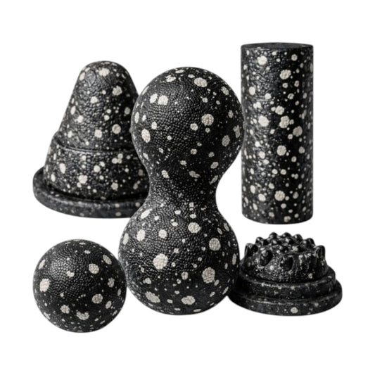 5-in-1 EPP Faszienrollen Set mit Ball & Duoball – Massageroller Set