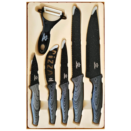 Royal Swiss kitchen knife set 6 pieces