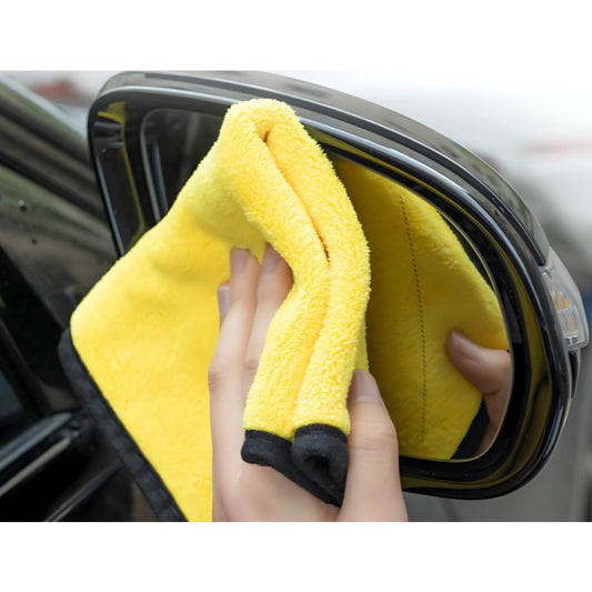 Mikrofasertücher für Autoscheiben 2x3er-Set 30x30 cm – Reinigungstücher für Auto, Fenster und Haushalt – Bild 3