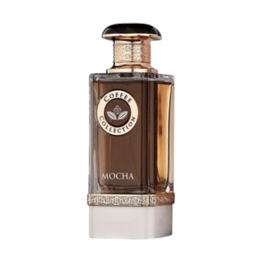 Fragrance World Mocha Eau de Parfum 100 ml – orientalischer Unisex-Duft mit Kaffee, Kakao, Vanille und Karamell