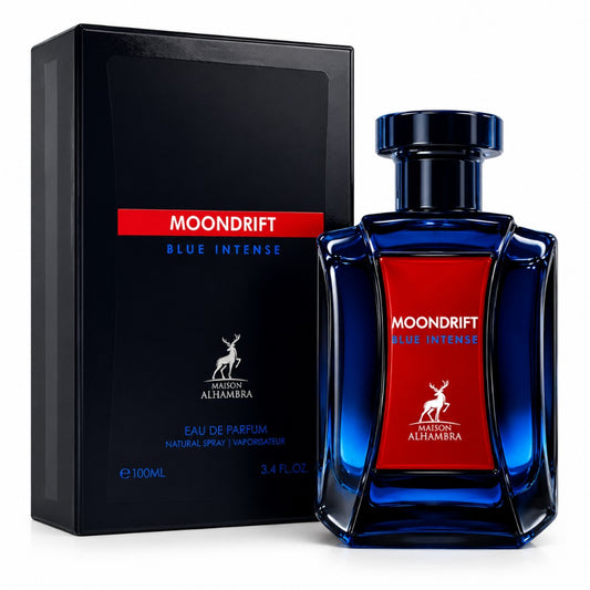 Maison Alhambra Moondrift Blue Intense Eau de Parfum 100 ml – orientalischer Unisex-Duft mit Grapefruit, Holz und Amber – Bild 2