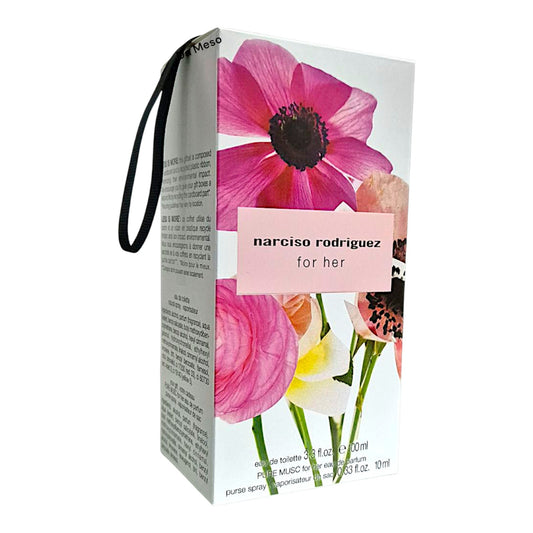 Narciso Rodriguez for Her 100ml EDT +10ml Pure Musc for Her EDP