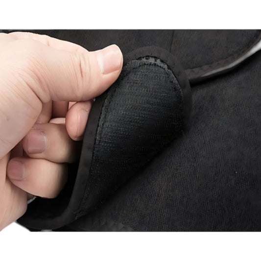 Neopren Bauchweg Gürtel Schwarz – Schweißgürtel Fitness Taillengürtel Rückenstütze