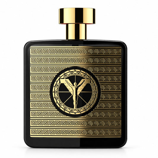 Carlo Colucci Opulenza Eau de Parfum 100 ml – orientalischer Herrenduft mit Safran, Oud und Schwarzem Leder