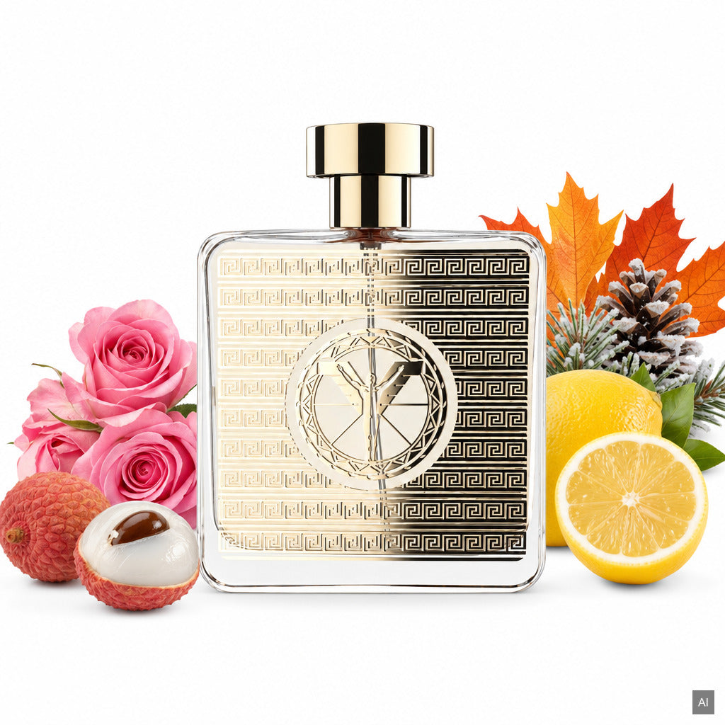 Carlo Colucci Opulenza for Her Eau de Parfum 100 ml – orientalisch-blumiger Damenduft mit Rose, Vanille und Amber – Duftnoten