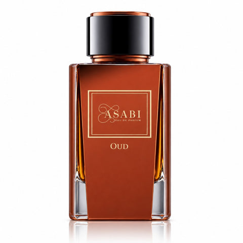 Asabi Oud Eau de Parfum Intense 100 ml – orientalischer Unisex-Duft mit Oud, Rose und Amber