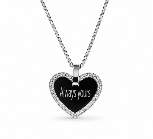Titel
Personalisierte Herz Kette mit Gravur – Individueller Edelstahl Schmuck für besondere Momente