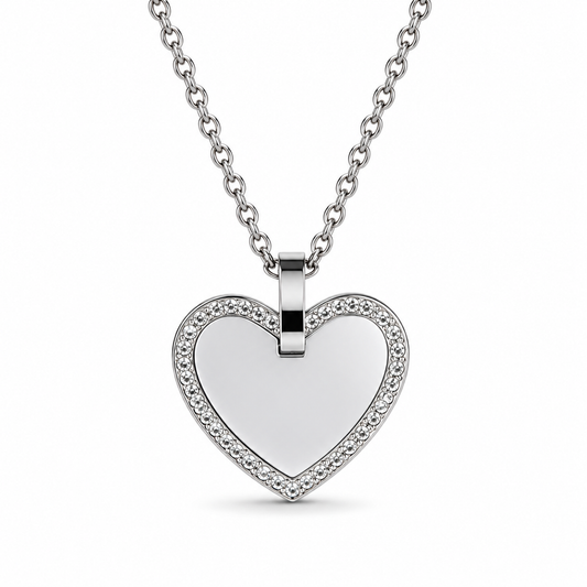 Titel
Personalisierte Herz Kette mit Gravur – Individueller Edelstahl Schmuck für besondere Momente