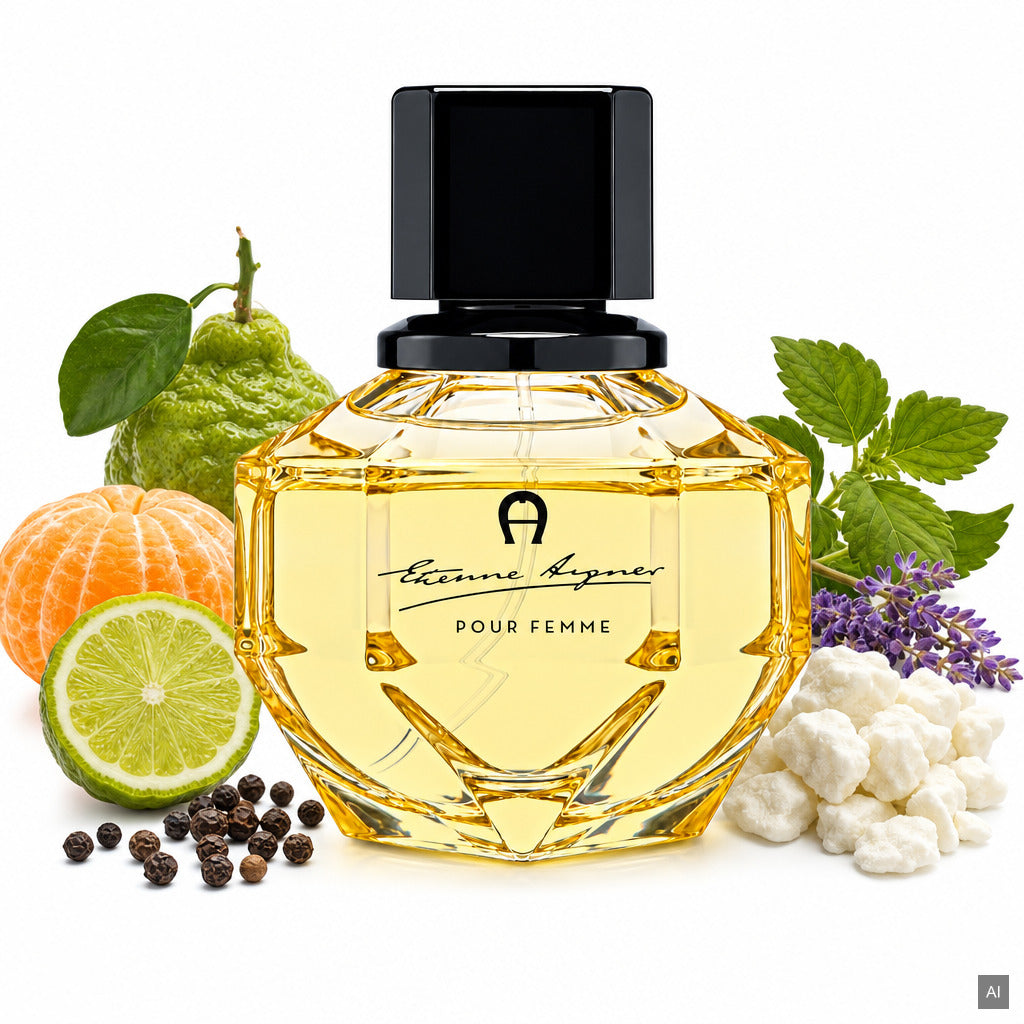 Aigner Pour Femme Eau de Parfum 100 ml – blumig-orientalischer Damenduft mit Rose, Bergamotte und Moschus – Duftnoten