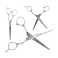 Professionelle Gerade Friseurschere aus Edelstahl – Scharfer Stahl – ca. 15 cm