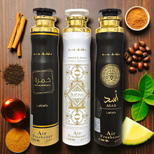 Raumduft Set Lufterfrischer Honor & Glory, Asad, Khamrah 3x300ml=900ml
