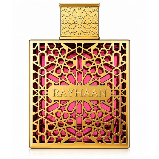 Rayhaan Kiss Eau de Parfum 100 ml – orientalischer Damenduft mit Erdbeere, Vanille und Moschus