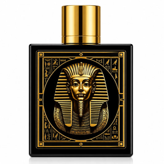 Rayhaan Pharaoh Eau de Parfum 100 ml – orientalischer Unisex-Duft mit Safran, Kaffee, Vanille und Guajakholz