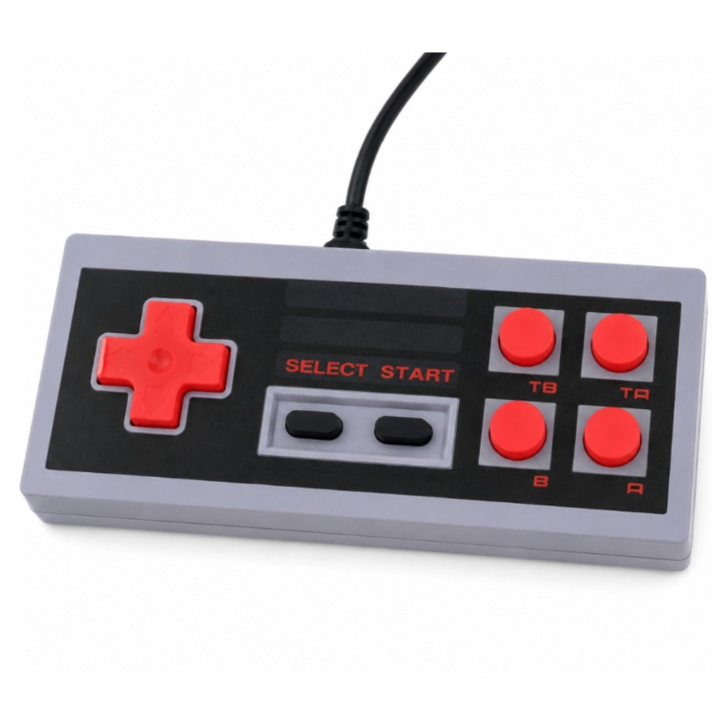 Retro TV-Spielkonsole mit 620 integrierten Spielen und 2 Controllern in Grau – Klassiker wie Mario und Contra – Bild 11